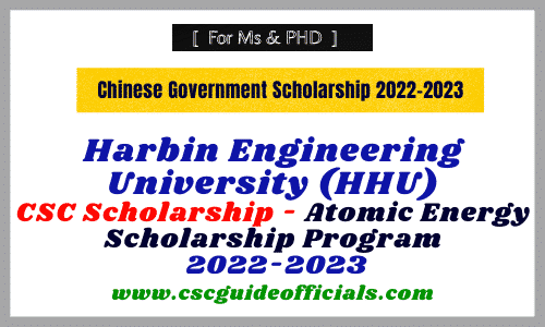 harbin engineering university Atomic Energy Scholarship Program