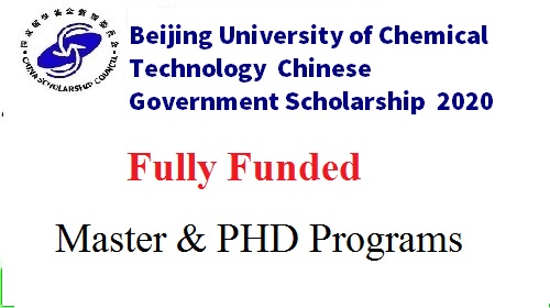 Beijing University of Chemical Technology Chinese Government Scholarship 2020