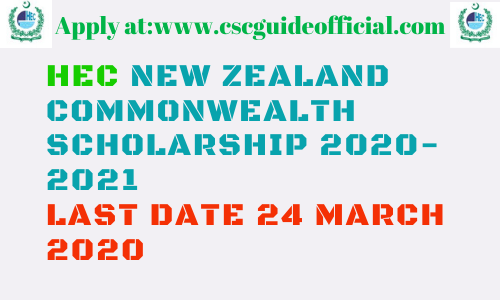 hec newzealand government scholarship