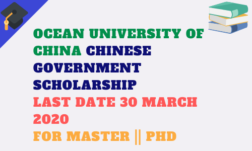 ocean university of china scholarship csc scholarship