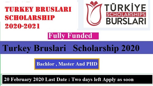 turkey scholarship 2020