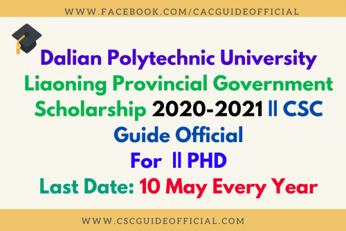dalian polytechnical university liaoning government scholarship