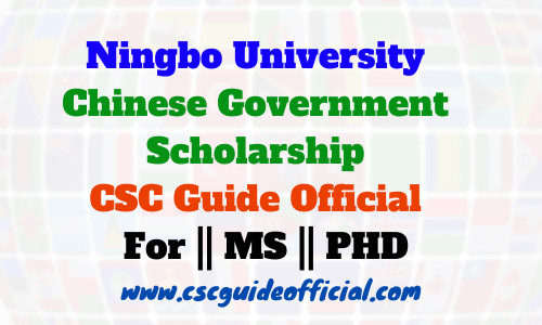 ningbo university csc scholarship 2020