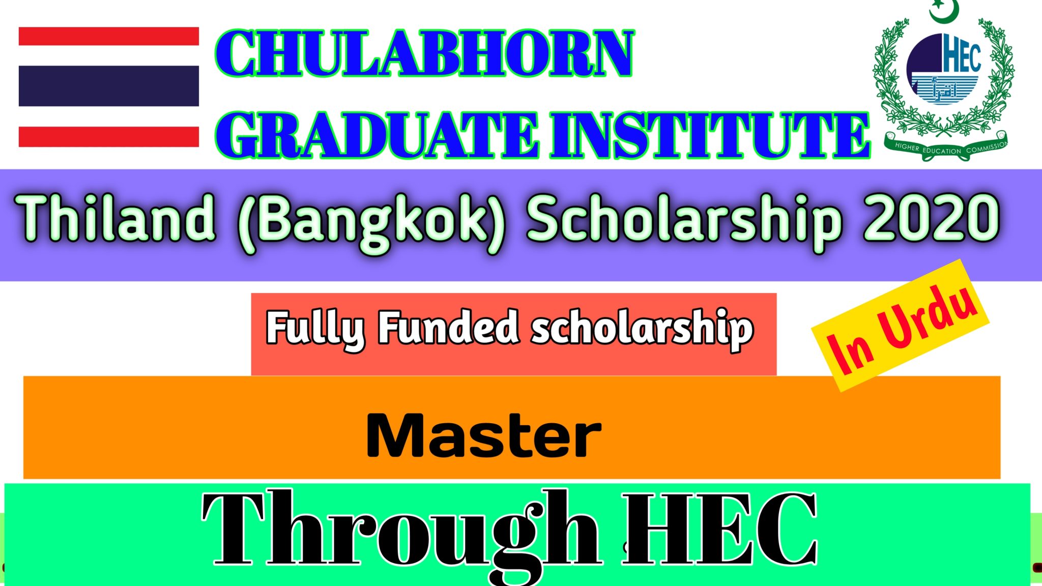 chulabhorn graduate institute scholarship thailand