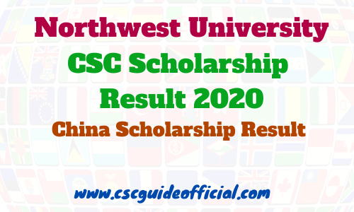 northwest university csc result 2020