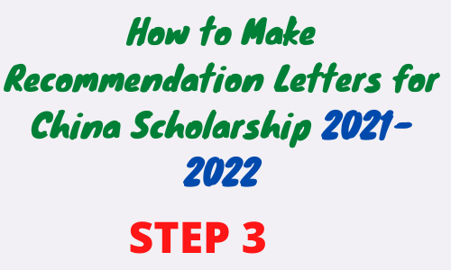 how to make recommendation letters