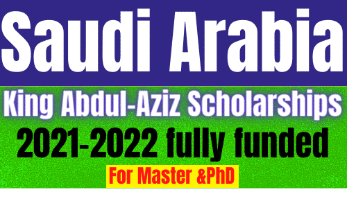 saudi arabia scholarships 2021