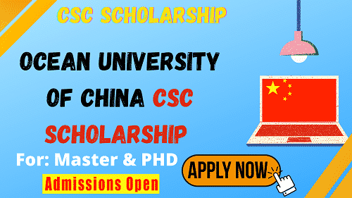 ocean university of china csc scholarship csc guide official