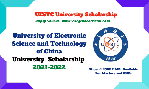 University of Electronic Science and Technology of China university scholarship