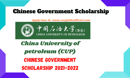 china university of petroleum east china csc scholarship 2021 csc guide official