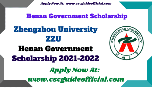 zzu henan government scholarship