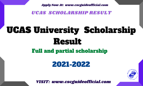 University of Chinese academy of sciences UCAS (University) Scholarship ...