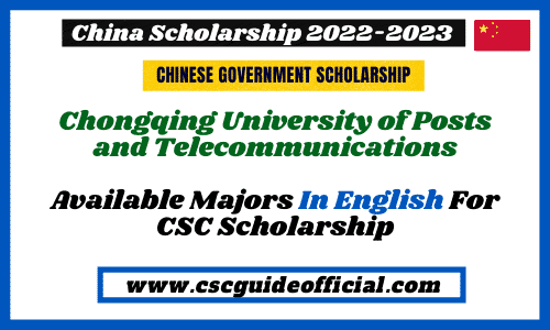 Chongqing University of Posts and Telecommunication csc majors
