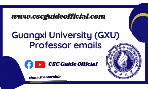 guangxi university professors emails csc guide