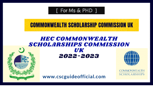 hec common wealth scholarship uk