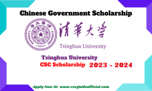 Tsinghua University  csc scholarship 2023