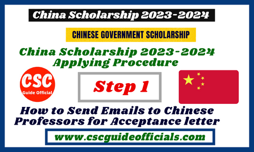 how to send emails to chinese professors