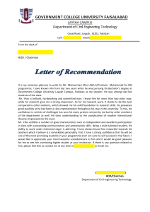 recommendations letter sample csc guide officials