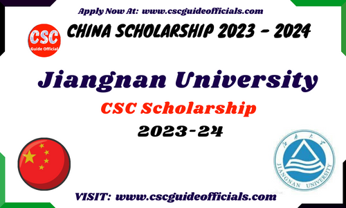 Jiangnan University csc scholarship 2023-2024