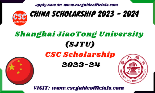 sjtu csc, sgs and university scholarship 2023-2024