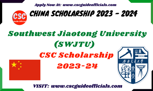 swjtu csc scholarship 2023-2024