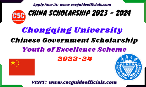 chongqing university Youth of Excellence Scheme csc scholarship 2023-2024