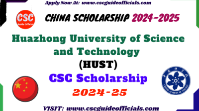 Huazhong University of Science and Technology Silk Road Scholarship 2024-2025