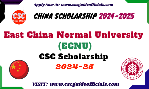 East China Normal University CSC Scholarship 2024-2025